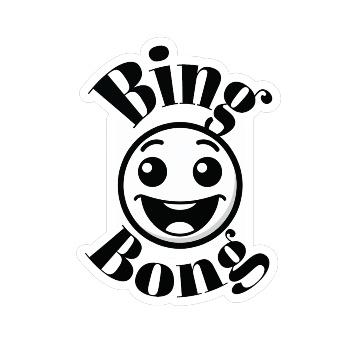 Vinyl Decals - Fun Bing Bong Playful Wall Stickers for Home Decor