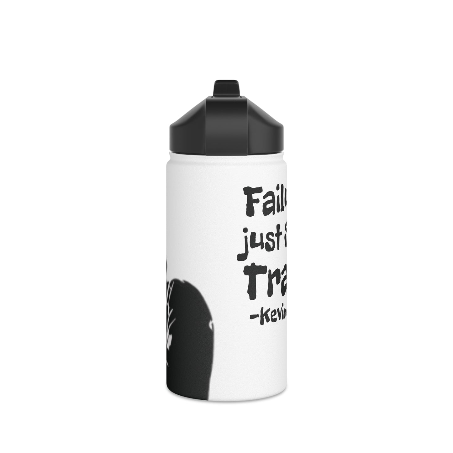 Kevin Smith Quote Stainless Steel Water Bottle, Standard Lid