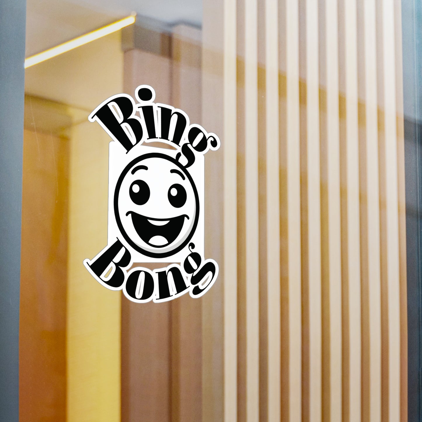 Vinyl Decals - Fun Bing Bong Playful Wall Stickers for Home Decor
