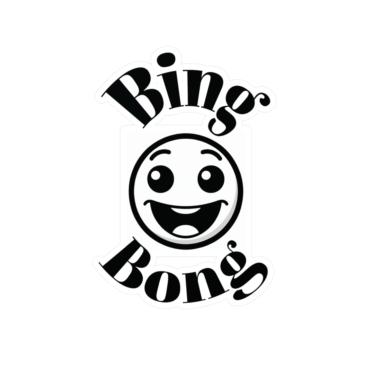 Vinyl Decals - Fun Bing Bong Playful Wall Stickers for Home Decor