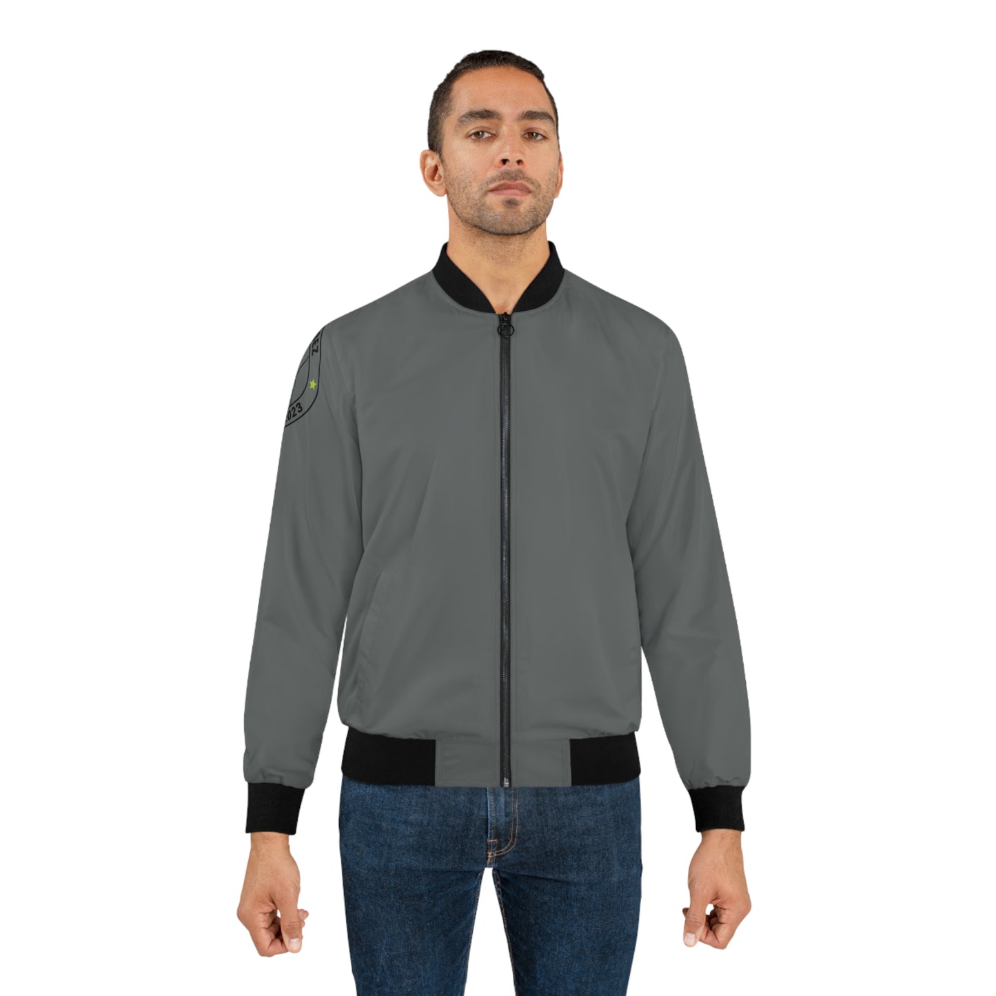 Bomber Jacket - Bori Vibez Logo Back and Arm Patch