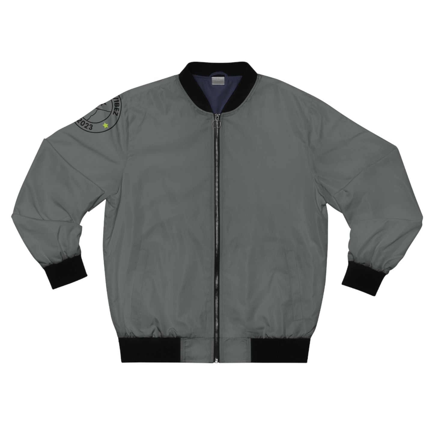Bomber Jacket - Bori Vibez Logo Back and Arm Patch