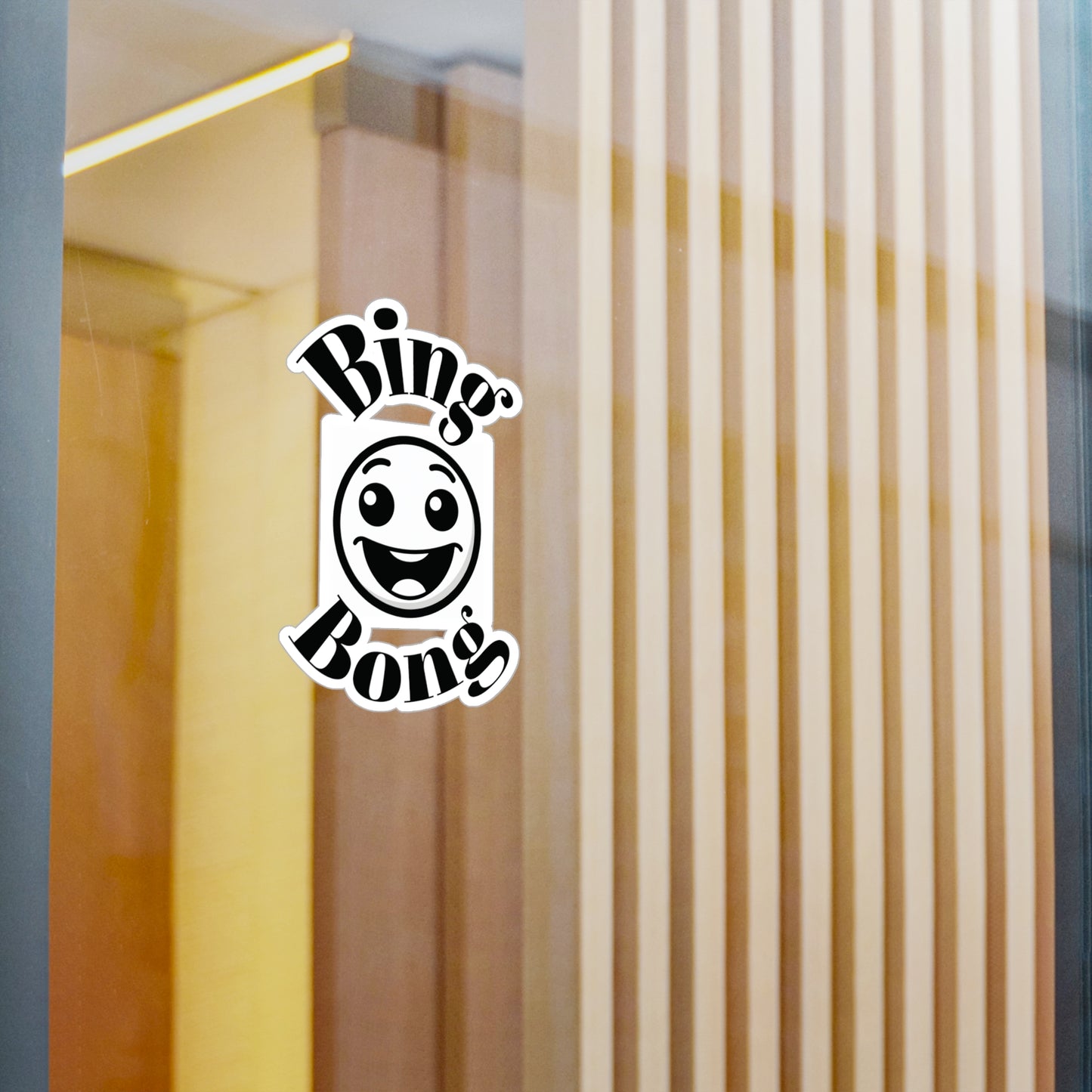 Vinyl Decals - Fun Bing Bong Playful Wall Stickers for Home Decor
