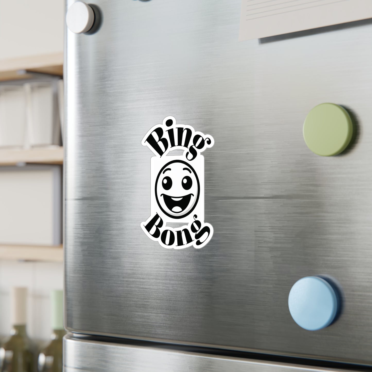 Vinyl Decals - Fun Bing Bong Playful Wall Stickers for Home Decor