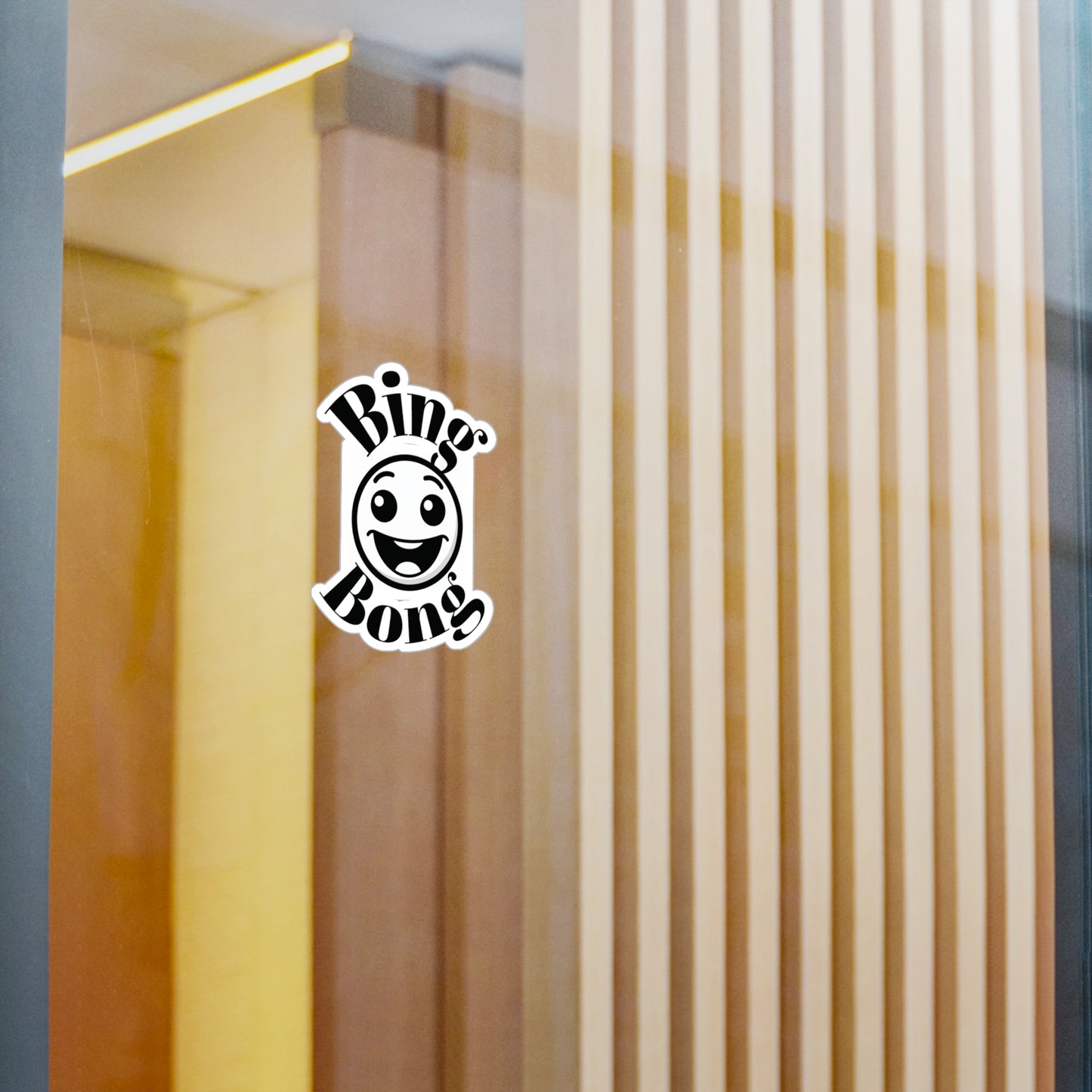 Vinyl Decals - Fun Bing Bong Playful Wall Stickers for Home Decor