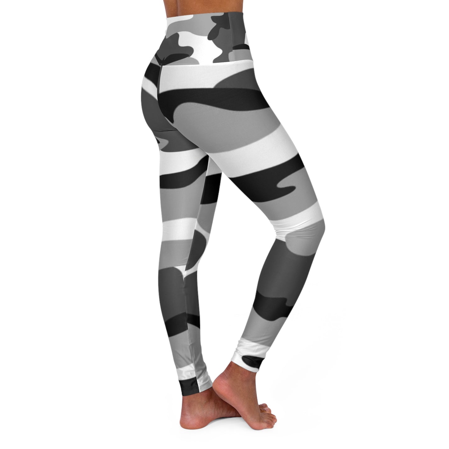 High Waisted Yoga Leggings (AOP)