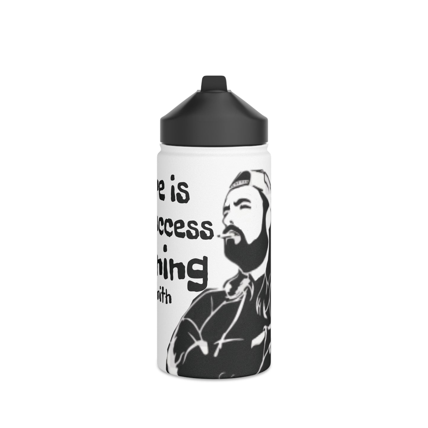 Kevin Smith Quote Stainless Steel Water Bottle, Standard Lid