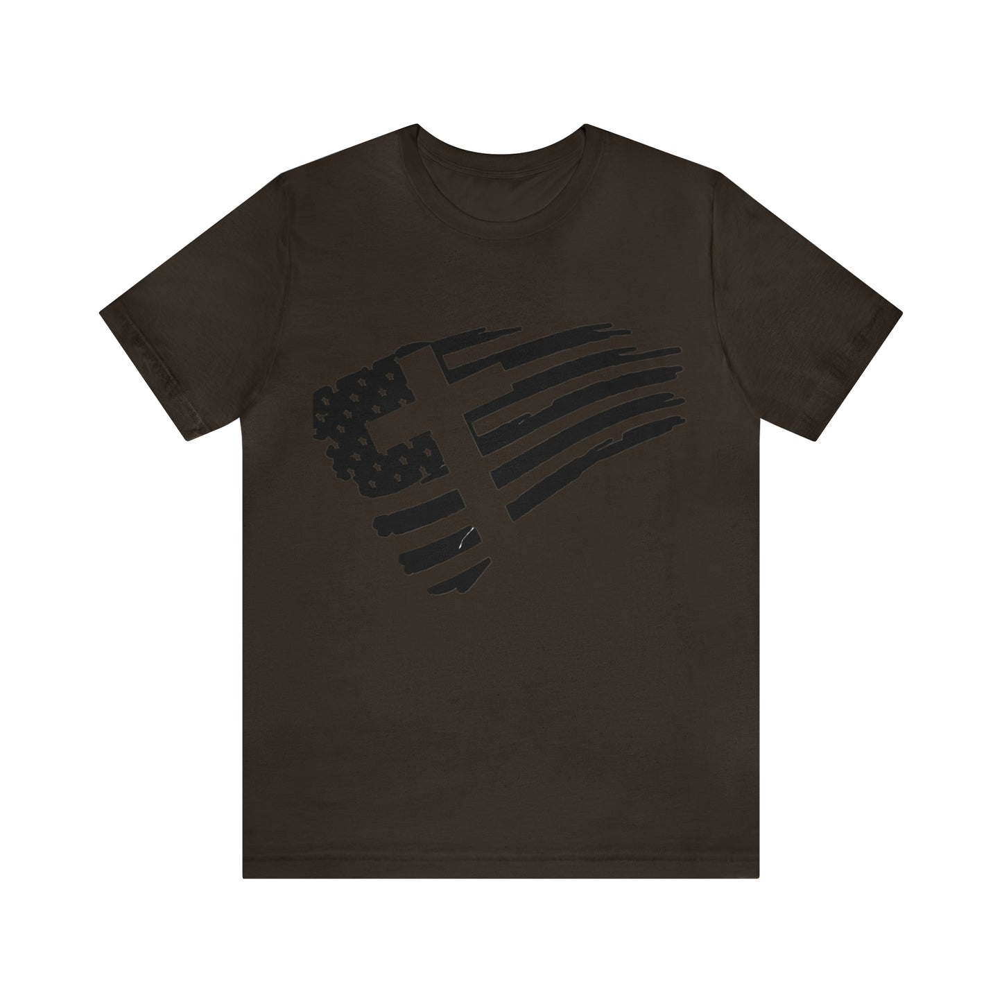 Christian American flag Short Sleeve Tee