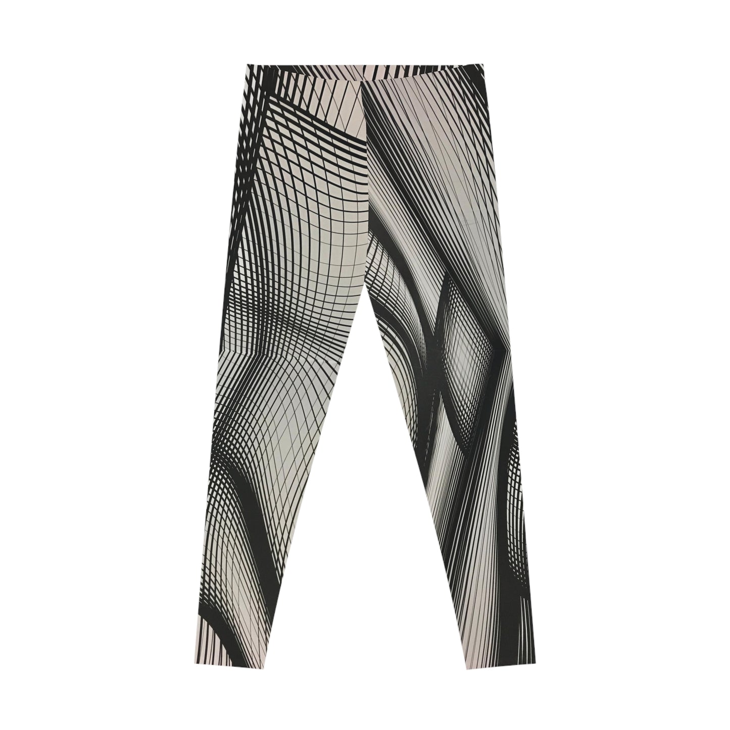 Stretchy graph design Leggings (AOP)