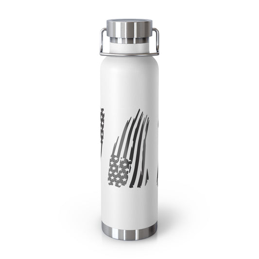 American Flag Copper Vacuum Insulated Bottle, 22oz