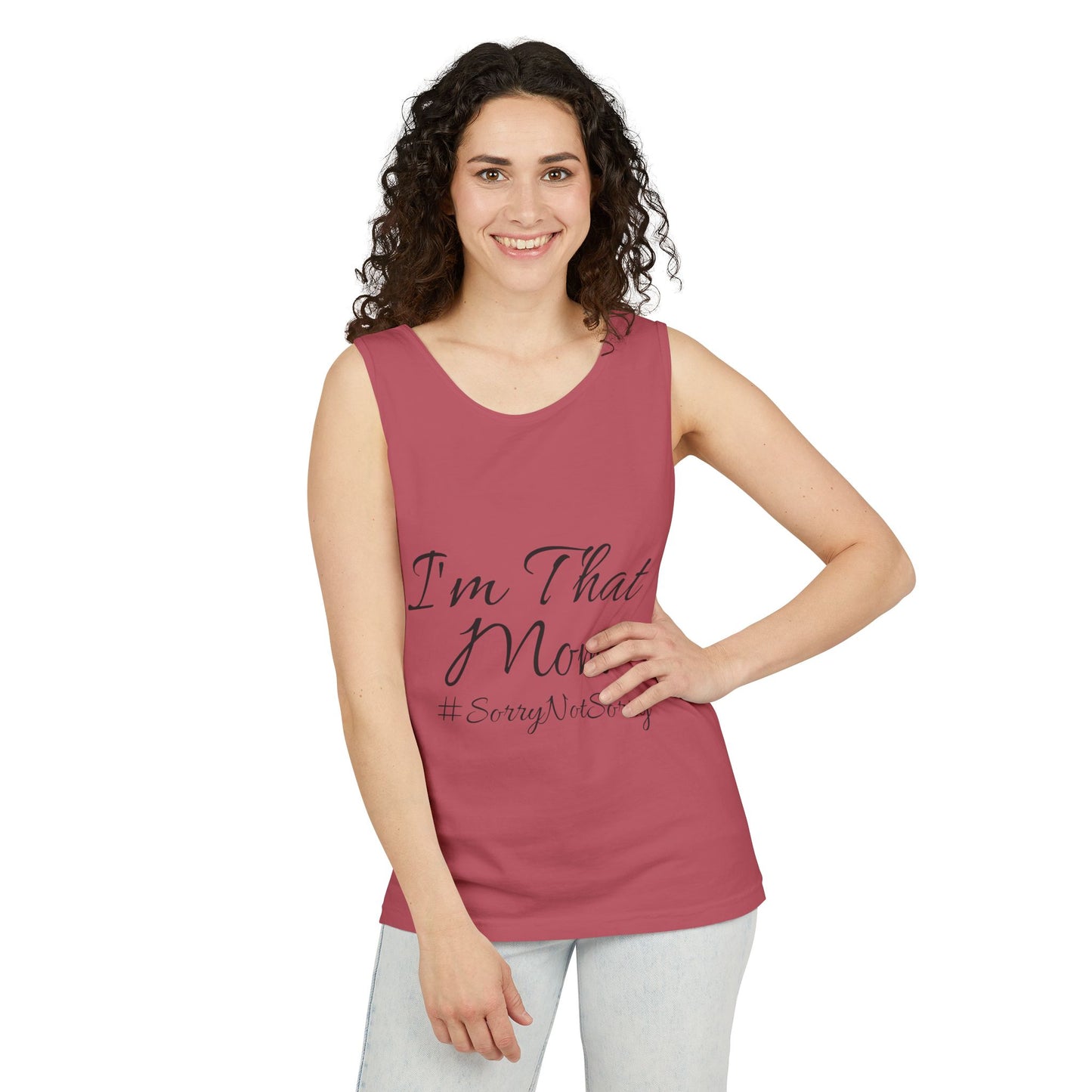 Mom Tank Top - I'm That Mom #SorryNotSorry Unisex