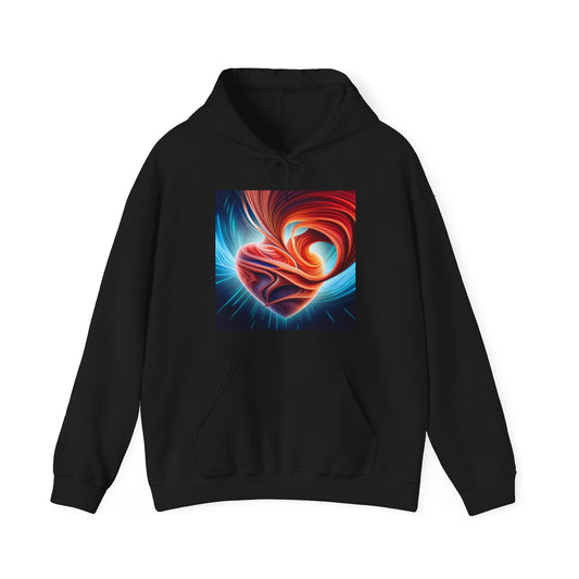 Strong heart/ strong love Hooded Sweatshirt