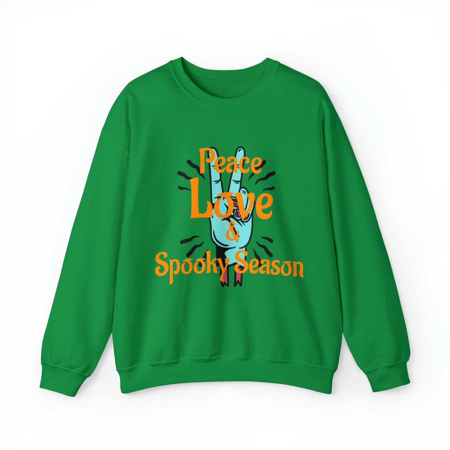 Peace Love & Spooky Season Crewneck Sweatshirt