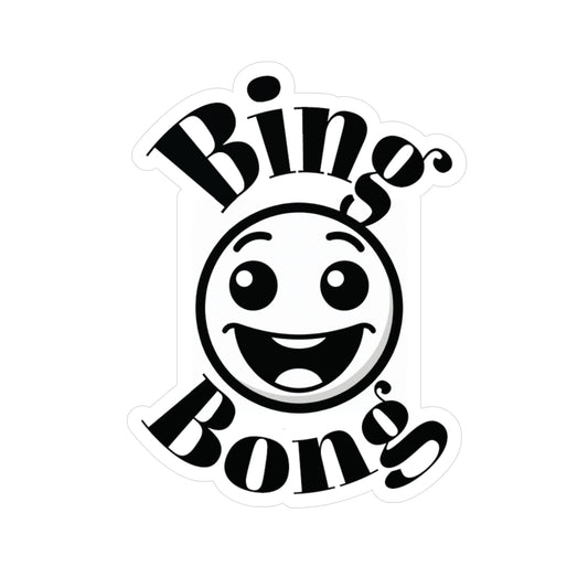 Vinyl Decals - Fun Bing Bong Playful Wall Stickers for Home Decor