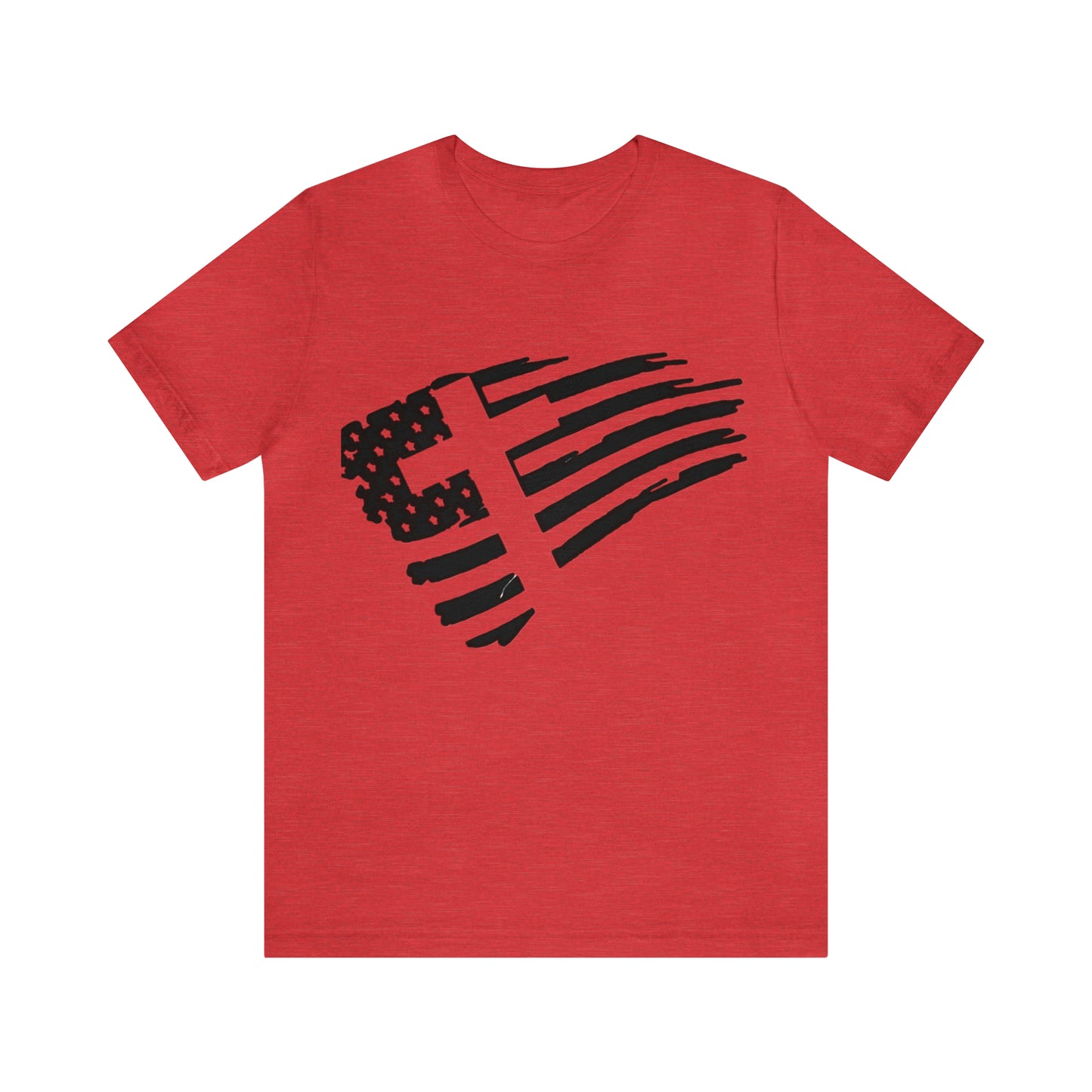 Christian American flag Short Sleeve Tee