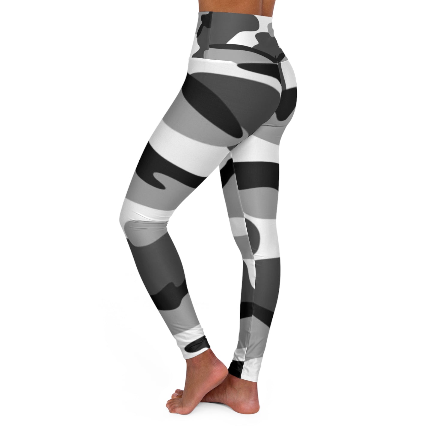 High Waisted Yoga Leggings (AOP)