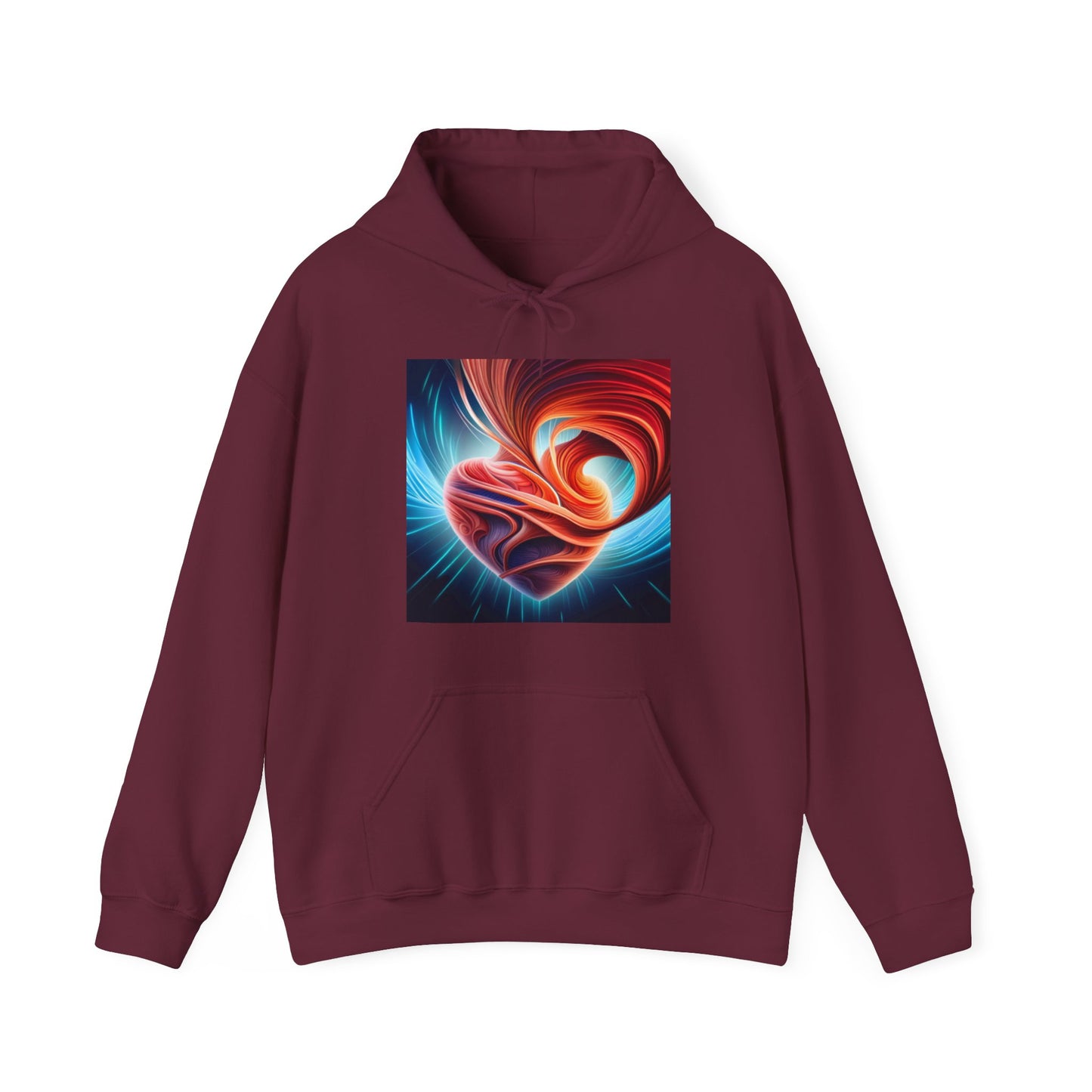 Strong heart/ strong love Hooded Sweatshirt