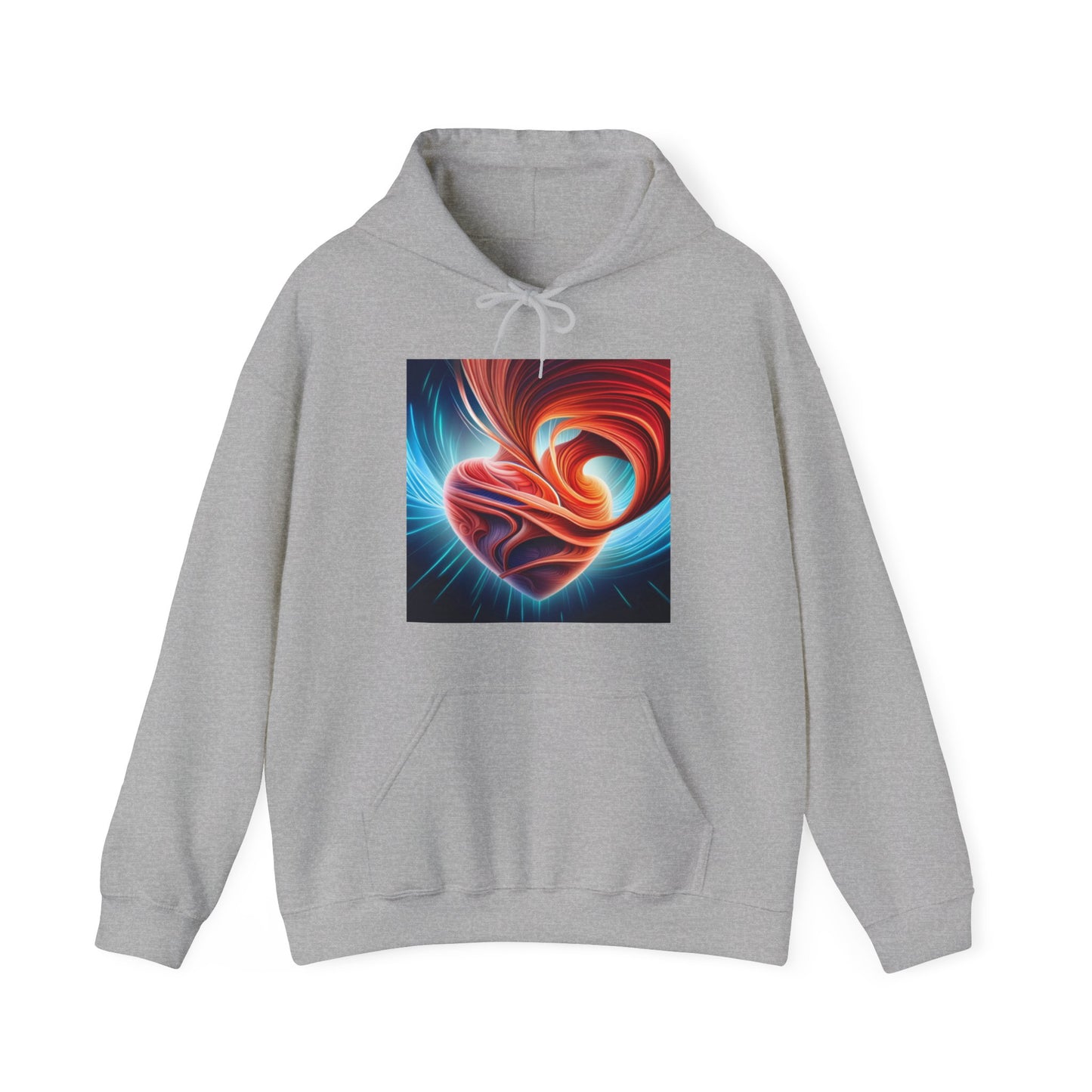 Strong heart/ strong love Hooded Sweatshirt