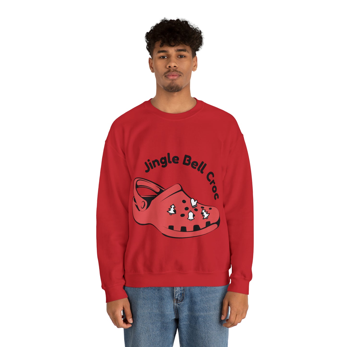 Jingle Bell Crocs Crewneck Sweatshirt