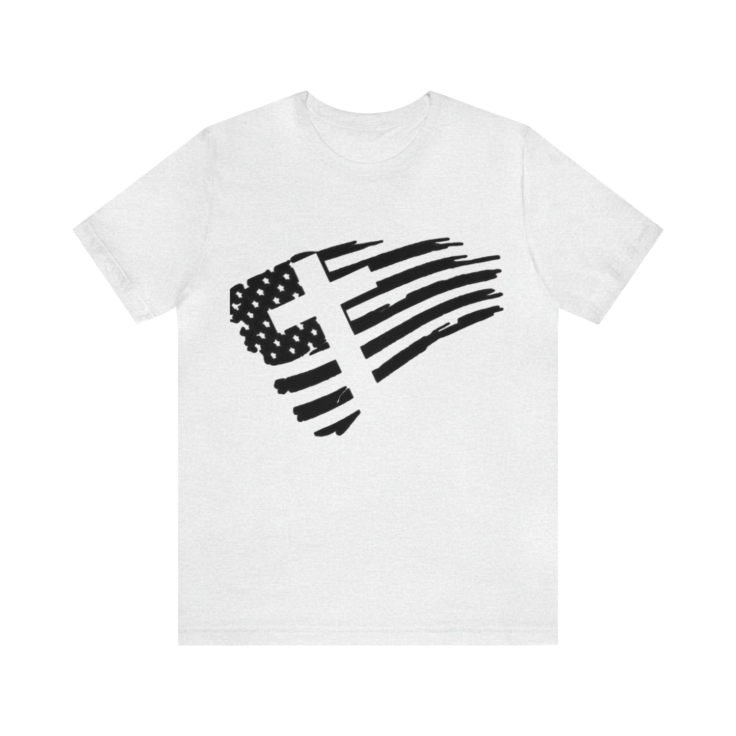 Christian American flag Short Sleeve Tee