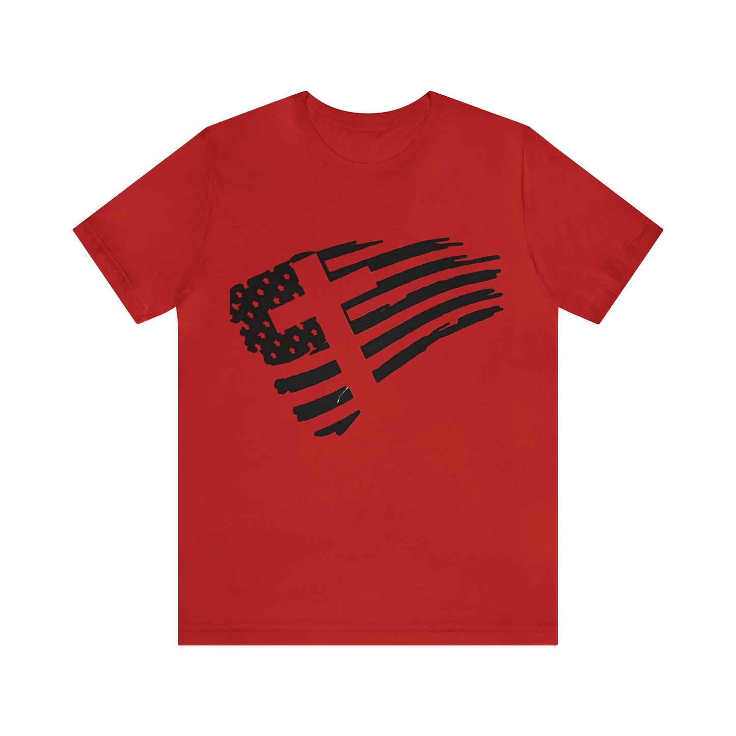 Christian American flag Short Sleeve Tee