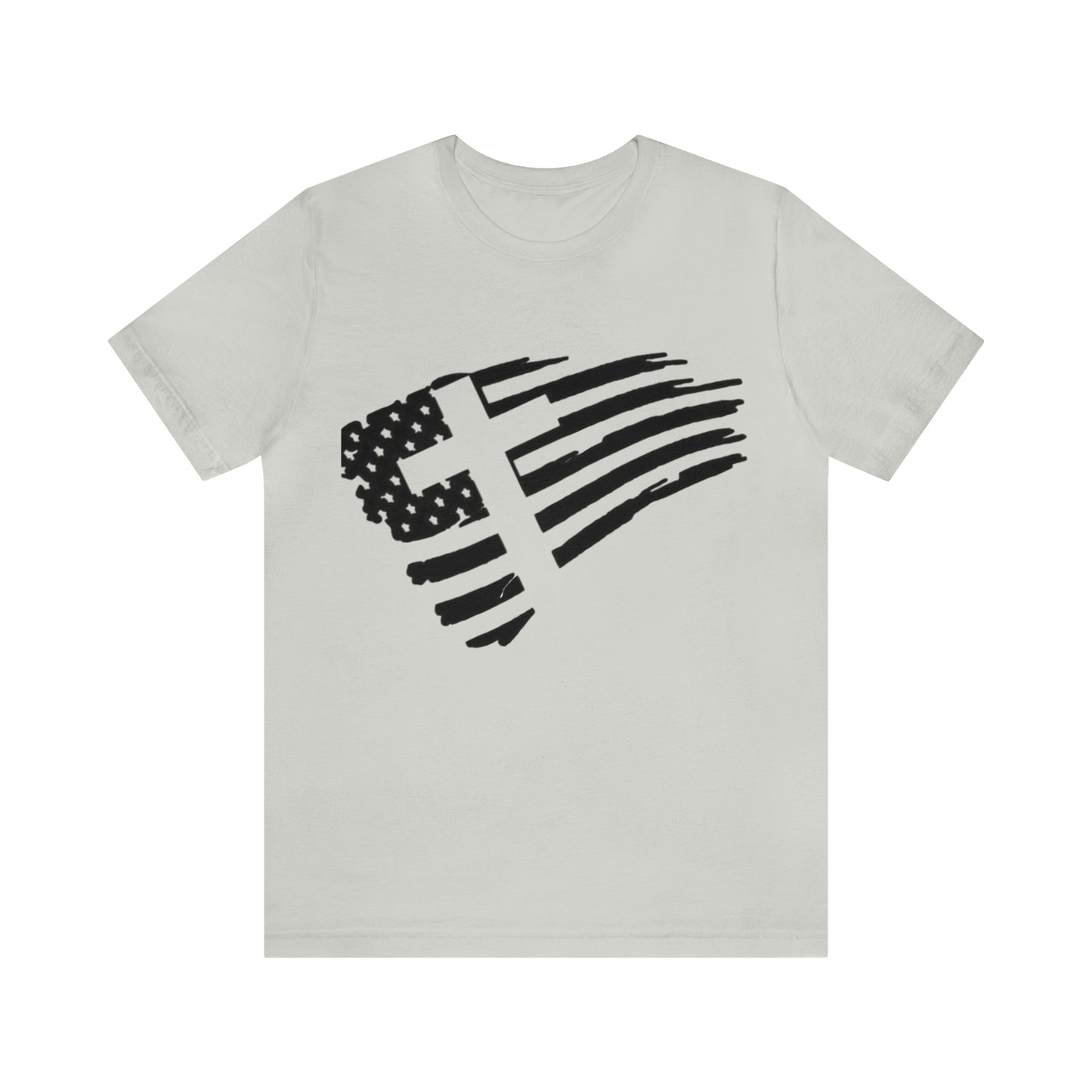 Christian American flag Short Sleeve Tee