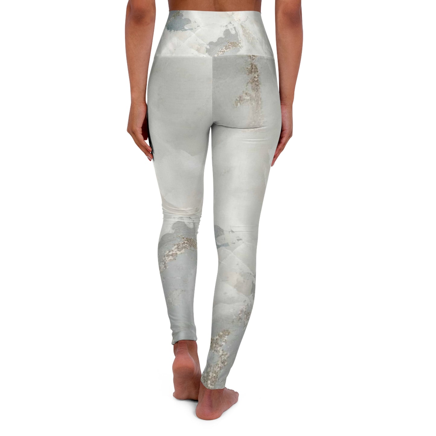 High Waisted Yoga Leggings (AOP)