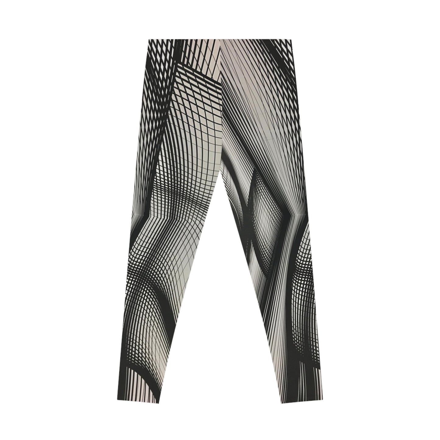 Stretchy graph design Leggings (AOP)