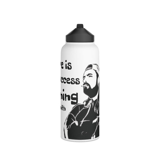 Kevin Smith Quote Stainless Steel Water Bottle, Standard Lid