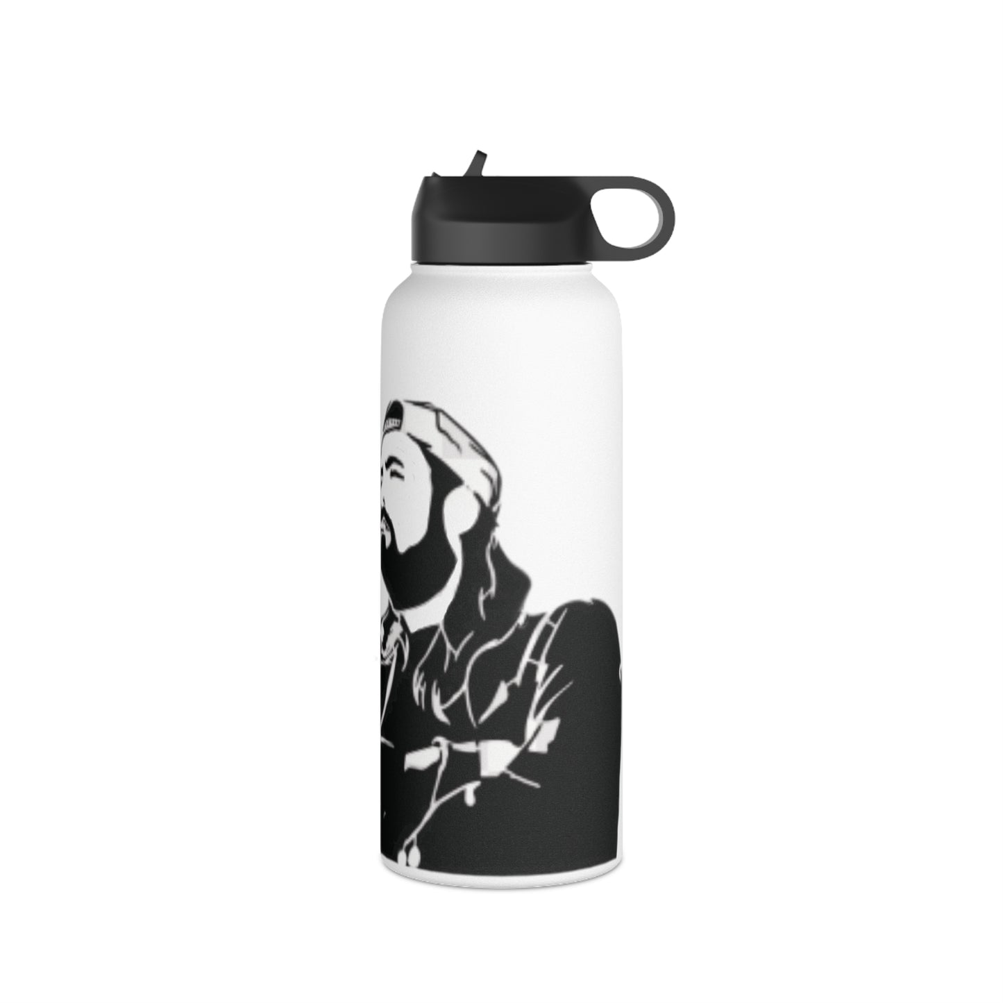 Kevin Smith Quote Stainless Steel Water Bottle, Standard Lid