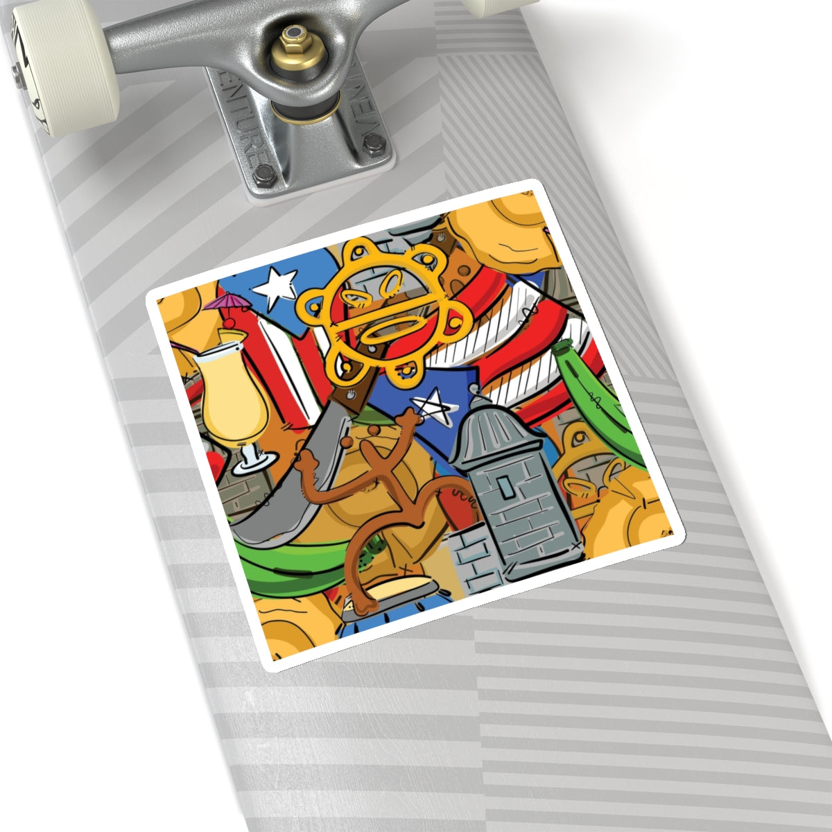 Boricua pride sticker