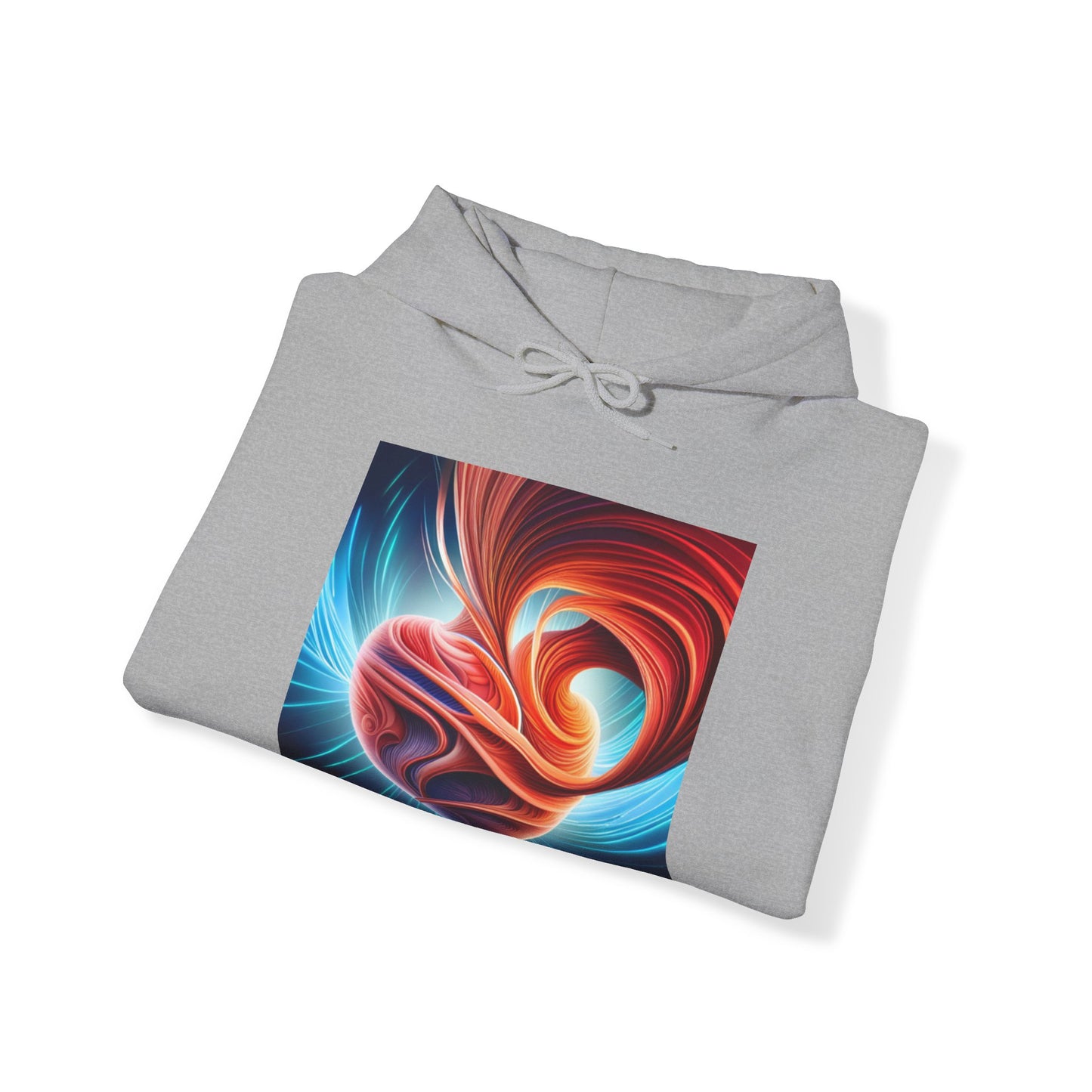 Strong heart/ strong love Hooded Sweatshirt