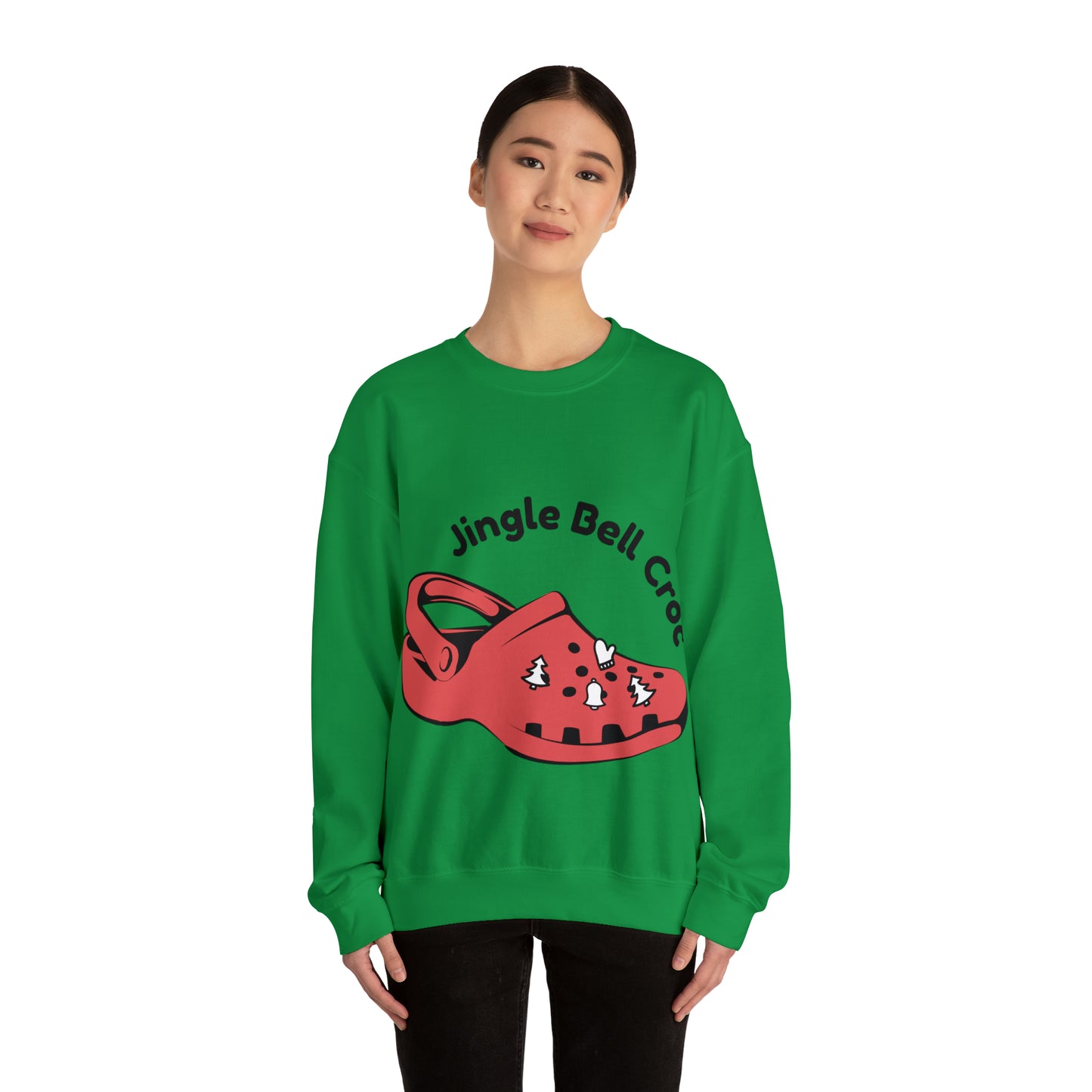 Jingle Bell Crocs Crewneck Sweatshirt