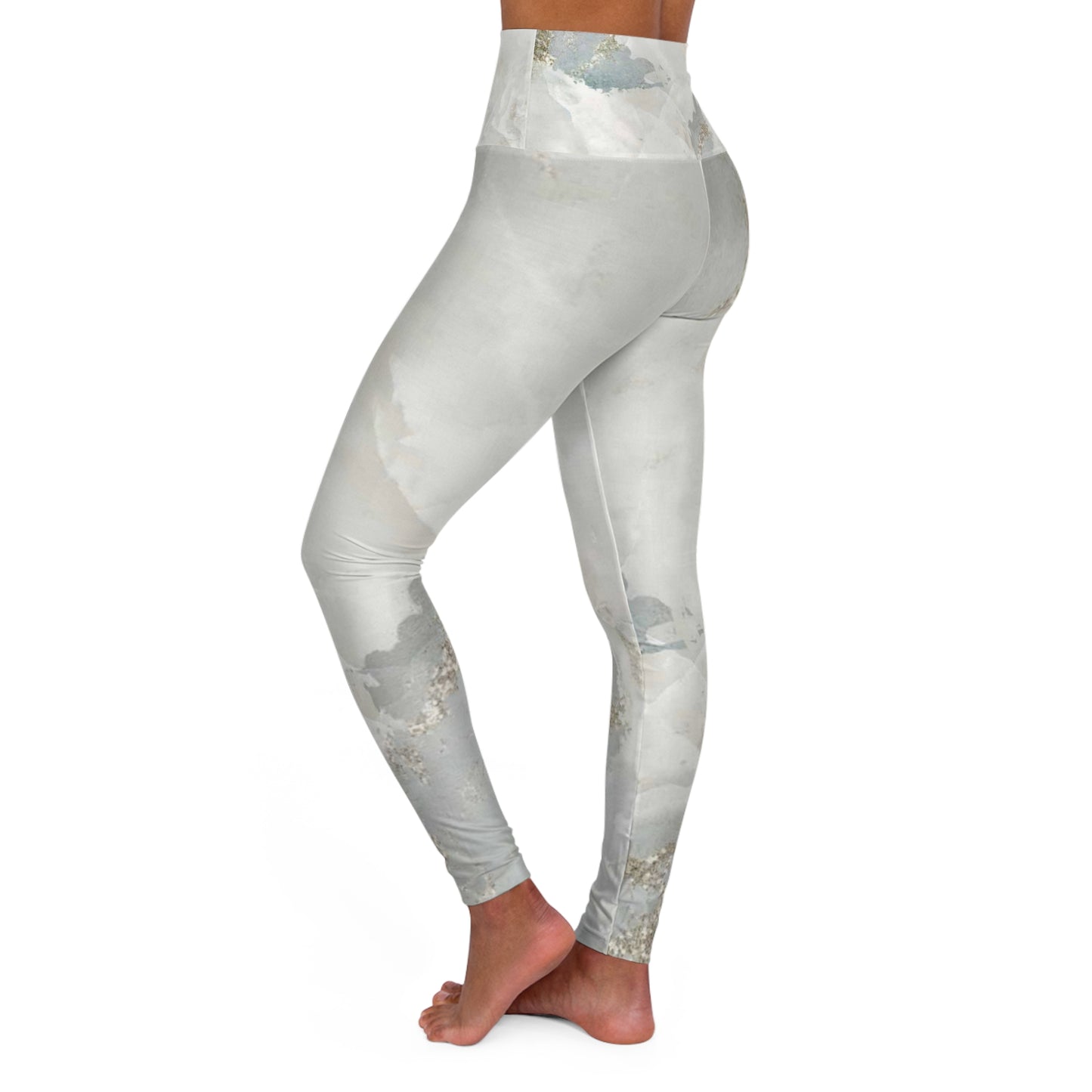 High Waisted Yoga Leggings (AOP)