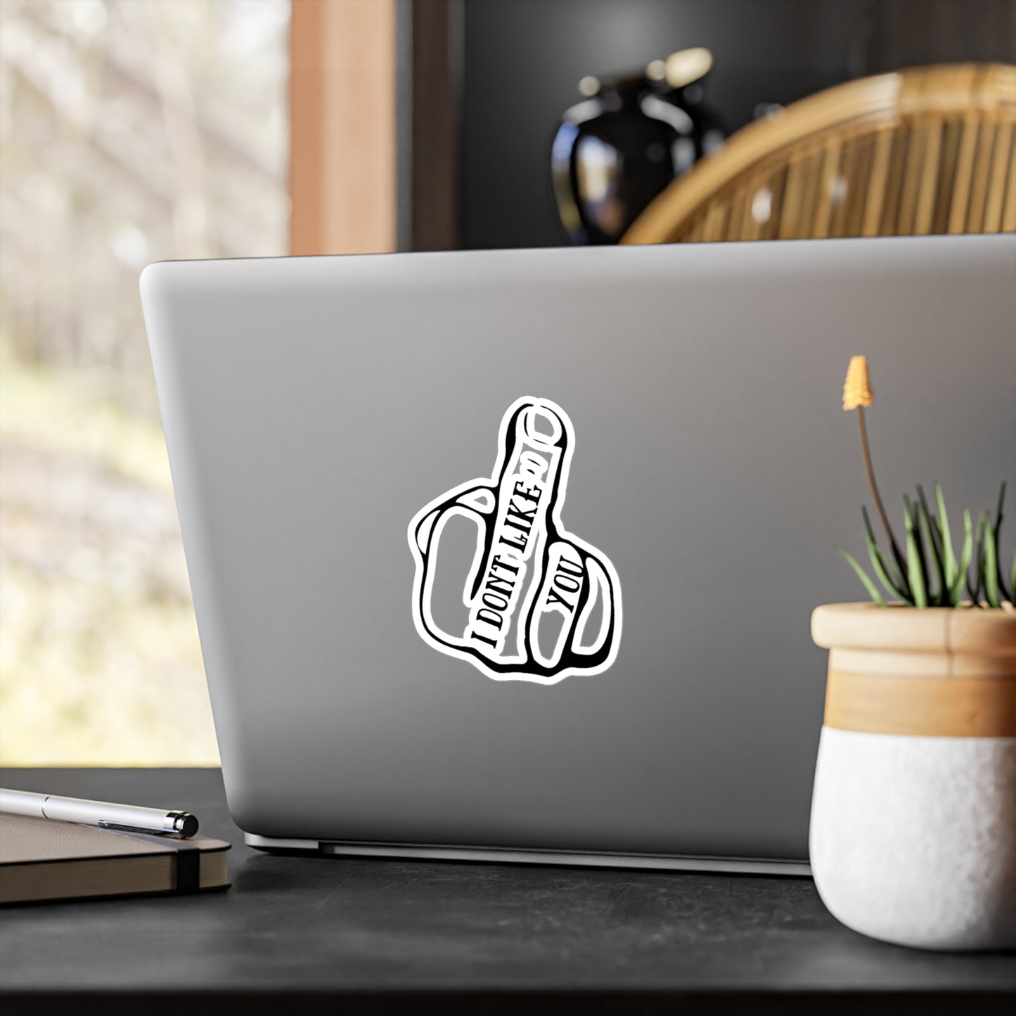 I dont like you Kiss-Cut Vinyl Decals - Unique Home Decor, Expressive Wall Art, Clever Gift for Friends and Family, Seasonal Event Decoration, [...]