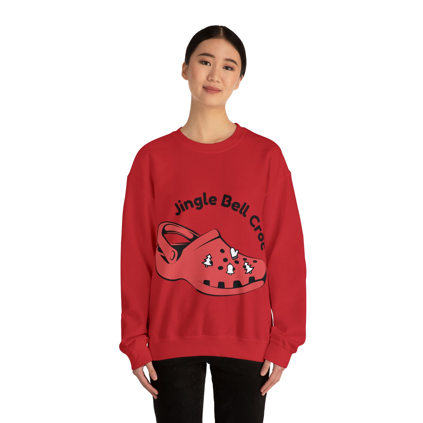 Jingle Bell Crocs Crewneck Sweatshirt