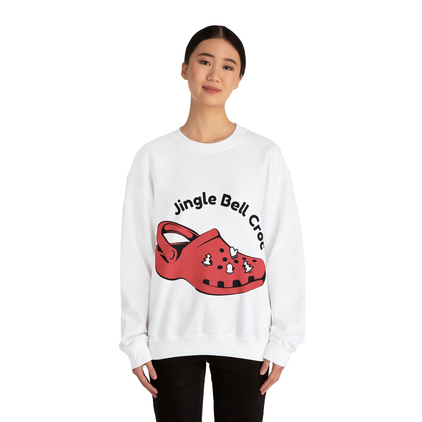 Jingle Bell Crocs Crewneck Sweatshirt